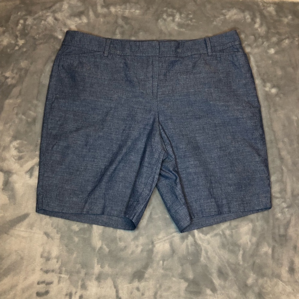 Talbot's Lite Blue Chino Shorts Size 16P